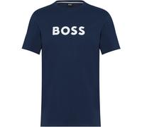 Boss Logo Print T-Shirt Marine 412 Très petit Male