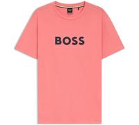 Boss Logo Print T-Shirt Rose vif 671 Petit Male