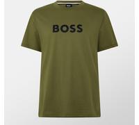 Boss Logo Print T-Shirt Sage 311 Moyen Male