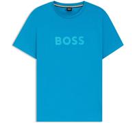 Boss Men's Hbw Logo T-Shirt, Logo Printed Turquoise/Aqua Small Male