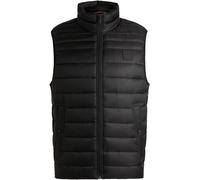 Boss Men's Logo-Patch Water-Repellent Gilet Noir 001 XL Male
