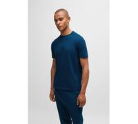 Boss Men's Logo T-Shirt, Logo Design Open Blue 494 S Male