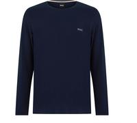 Boss Men's Mixmatch Long-Sleeve T-Shirt, Embroidered Logo Marine 403 L Male