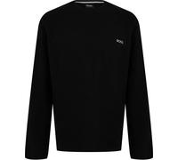 Boss Men's Mixmatch Long-Sleeve T-Shirt, Embroidered Logo Noir 001 L Male