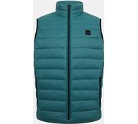 Boss Men's Odeno Orange Sleeveless Gilet Open Green 369 L Male