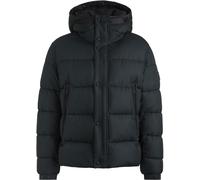 Boss Men's Omaris Water-Repellent Hooded Long Sleeve Short Puffer Jacket Noir 001 3XL Male