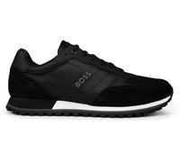 BOSS Hommes Parkour-L Runn Baskets Style Chaussures de Course avec Finitions en Similicuir