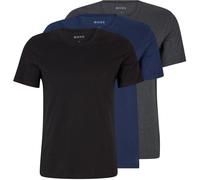 BOSS T- Shirt RN 3P Classic, Open Blue497, XXL Homme
