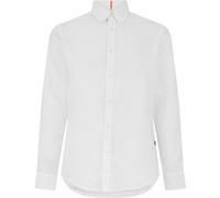 Boss Men's Rickert Oxford Shirt, Classic Style Blanc 100 S Male