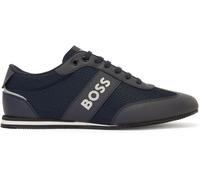 Boss Men's Rusham Low Profile Collar Trainers Bleu foncé 401 12 (46) Male