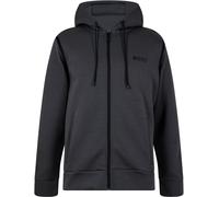 Boss Men's Saggy Tape X Zip-Up Hoodie Gris foncé 027 S Male