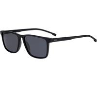 Boss Men's Square Sunglasses, Square Design Noir Taille unique Male