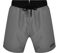 Boss Men's Starfish Breathable Mesh Swim Shorts Gris/Noir 010 Très grand Male