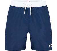 BOSS Shorts de bain 'Starfish' marine / blanc, Taille L