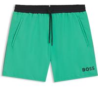 Boss Men's Starfish Breathable Mesh Swim Shorts Vert vif Grand Male