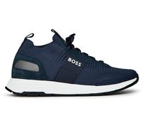 Boss Men's Titanium Knit Runners, Sock-Like Fit Bleu foncé 401 10 (44) Male