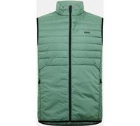 Boss Men's Urbanex Horizontal Quilted Gilet Ouvrir Vert XL Male