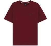 Boss Men's Waffle T-Shirt, Structured Design Rouge foncé Petit Male