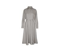 BOSS Robe-chemise à ceinture en flanelle de laine et de lin - Style Dannel, 50568049 Marron 38