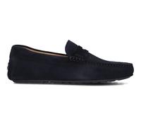 Boss - Mocassins en daim bleu pour hommes - Homme - Chaussures - Bleu - Taille: 45 EU
