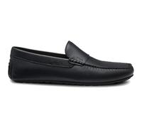 BOSS Mocassins en cuir foulonné avec semelle à picots - Style Noel_Mocc_grpe, 50568700 Noir 42
