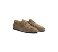 BOSS Mocassins Penny en cuir suédé BOSS BY BECKHAM - Style Briann_L_sdpelo_DB, 50564521 Vert 44