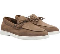 Boss - Mocassins pour hommes "Sienne", daim GT4497 (47 EU) (Beige)