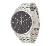 BOSS Montre à affichage analogique 'AVERY' noir / argent / blanc, Taille One Size