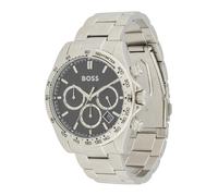 BOSS Montre à affichage analogique 'Hero 2.0' noir / argent, Taille One Size