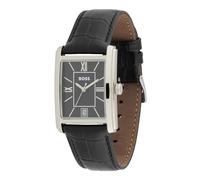 BOSS Montre à affichage analogique 'Principle Dress' noir / argent, Taille One Size