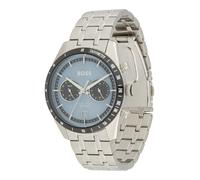 BOSS TOURMASTER Montre avec cadran bleu et bracelet à maillons - Style TOURMASTER, 58564962 Couleur argentée pcs.