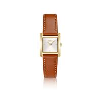 BOSS Montre à bracelet en cuir et boîtier carré - Style LUCY SCALA, 58733274 Marron pcs.