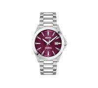 BOSS Montre à Mouvement à Quartz Trois Aiguilles pour Homme Collection Strike avec Bracelet en Acier Inoxydable