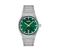 BOSS Montre Analogique à Quartz pour homme Collection CANDOR avec Bracelet en Acier Inoxydable