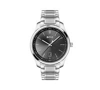 BOSS Montre Analogique à Quartz pour Homme Collection Circuit avec Bracelet en Acier Inoxydable Argenté - 1513730