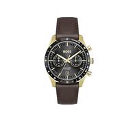 Boss Montre Analogique Multifunction à Quartz pour Homme Collection TOURMASTER - Disponible avec Bracelet en Acier Inoxydable ou Cuir