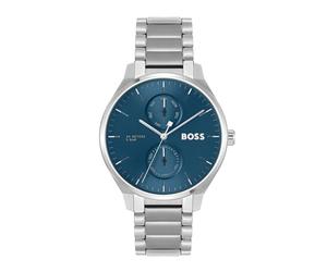 Boss Montre Analogique Multifunction à Quartz pour Homme Collection Tyler avec Bracelet en Acier Inoxydable Argenté - 1514106