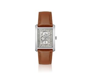 BOSS Montre argentée à cadran squelette texturé - Style PRINCIPLE DRESS MULTI, 58733286 Marron pcs.