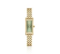 BOSS Montre avec cadran vert et bracelet à maillons - Style LUCY, 58858237 Couleur dorée pcs.