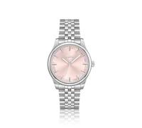BOSS Montre avec insert en nacre et bracelet à maillons bombés - Style GRACEFUL, HB1502776 Argent pcs.