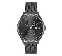 BOSS - Montre-bracelet en maille Tyler - Homme - Gris