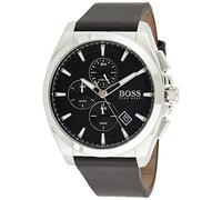 BOSS Montre Chronographe à Quartz pour Homme avec Bracelet en Cuir Noir - 1513881