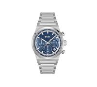 BOSS Montre chronographe argentée à cadran bleu - Style CANDOR CHRONO, 58244961 Couleur argentée pcs.