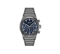 BOSS Montre Chronographe à Quartz pour Homme Collection Candor Chrono - Disponible avec Bracelet en Acier Inoxydable ou en Cuir