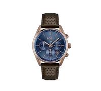 BOSS Montre Chronographe à Quartz pour homme Collection Champion avec Bracelet en Acier Inoxydable ou en cuir