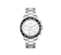 BOSS Montre Chronographe à Quartz pour Homme Collection Hero avec Bracelet en Acier Inoxydable Argenté - 1514130