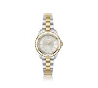 BOSS Montre deux tons avec lunette remplie de résine époxy - Style SAGE AQUA, 58733280 Couleur argentée pcs.