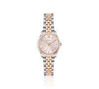 BOSS Montre deux tons élégante à cadran rose à motif soleil - Style GRACEFUL MINA, 58733259 Couleur argentée pcs.