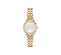 BOSS Montre dorée à cadran blanc argenté - Style LUCIA, 58567525 Couleur dorée pcs.