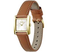 BOSS Montre à bracelet en cuir et boîtier carré - Style LUCY SCALA, 58733274 Marron pcs.